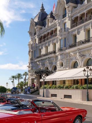 Monaco's Centuries-old Palace Hotel de Paris Monte-Carlo
