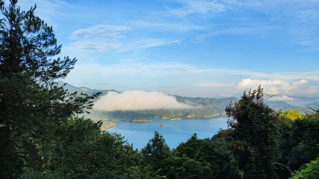 河源筆架山公園登高看日出，風景非常優美