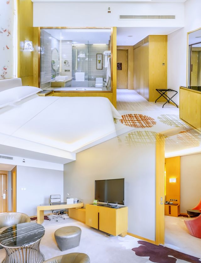 來到漯河必住漯河建業福朋喜來登酒店，超級