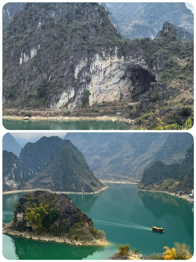隱藏在廣西的山水秘境浩坤湖豬籠洞等你打卡簽到