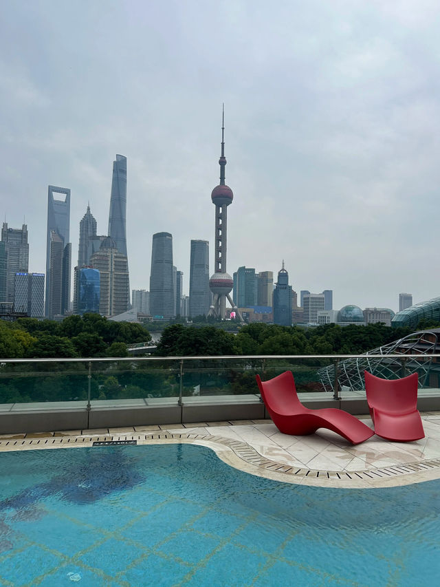 上海📍𝗦𝗵𝗮𝗻𝗴𝗛𝗮𝗶🏊W酒店戶外泳池  