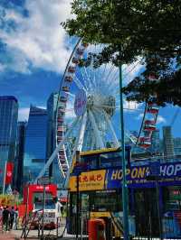 🎡香港必打卡！維港摩天輪俯瞰萬家燈火，浪漫值直接爆表！