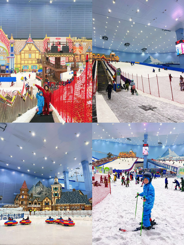 廣州暑假親子遊一站式湊仔玩雪嘅天花板
