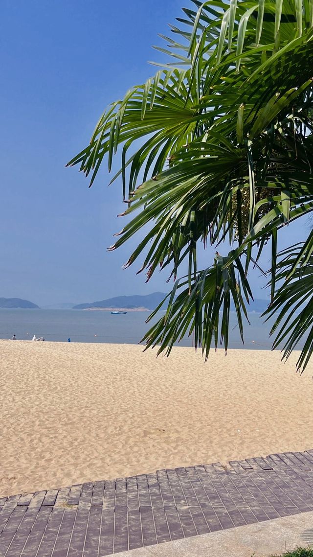 寧波口風真緊啊，浙江最大嘅免費沙灘一啲風聲都冇