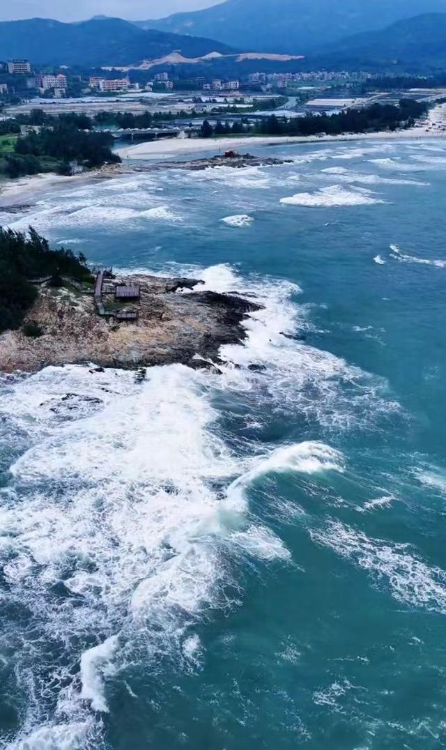 惠州雙月灣必去的沿海公路