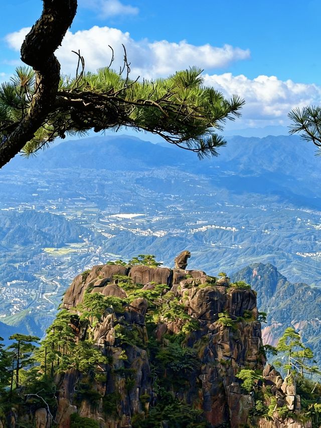 黃山兩天一夜徒步路線慢爬看峽谷賞日落