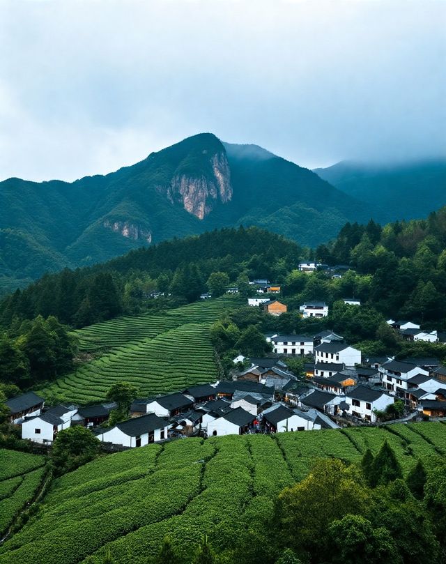 龍井村-茶鄉第一村|梯田茶園錯落有致，群山環抱間茶香彌漫
