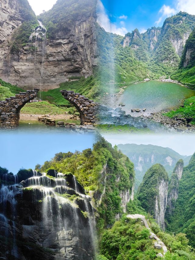 德夯大峽谷徒步｜在「雲端」的流紗瀑布下我找到了夏天！