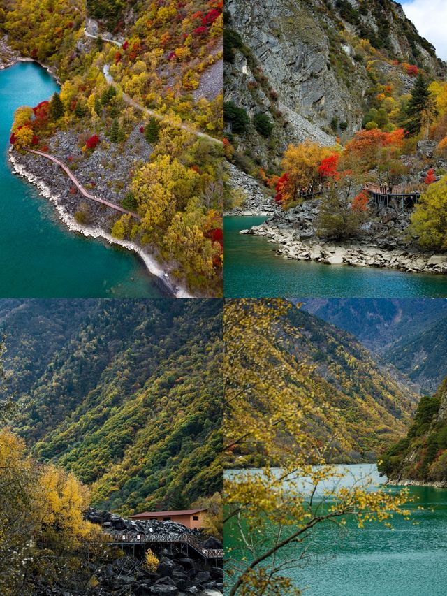 松坪溝有著「川西小九寨」的美譽