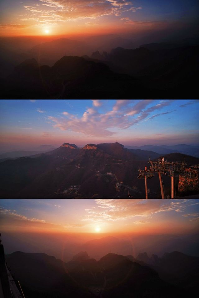 暮秋初冬的雲台山，是藏不住的治癒感