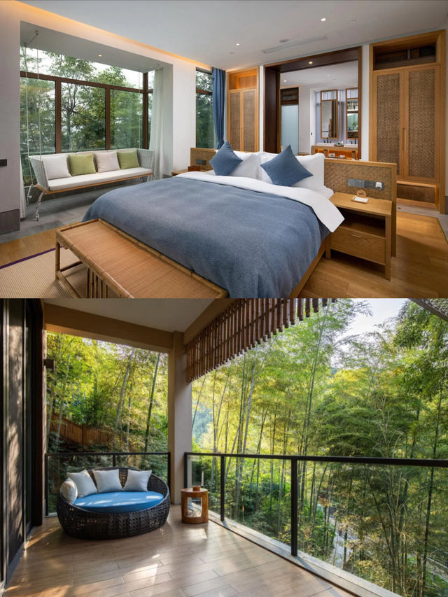 江浙滬私藏！竹林星空溫泉別墅，躺進天然氧吧！