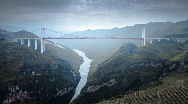 「貴州橋樑會魔法！穿越天際不是夢」