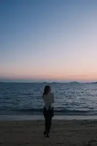 一定要來青島看一次日落!付位置