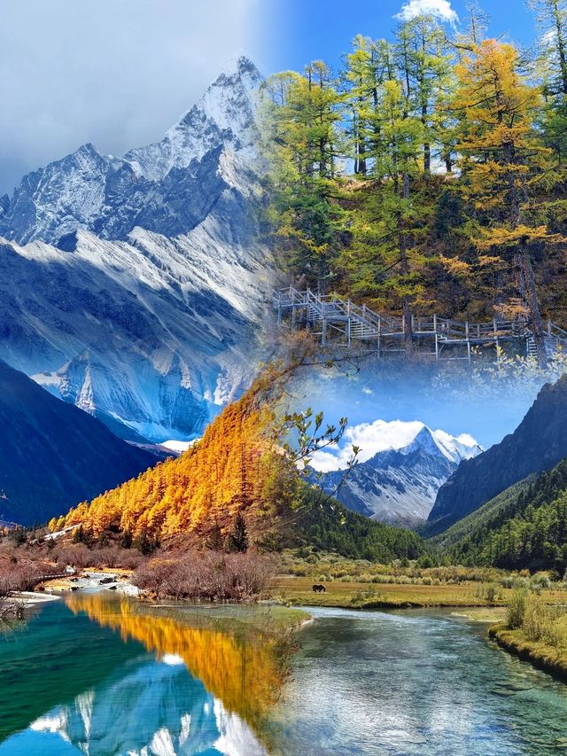 稻城亞丁超美,但真心不建議12月去,因為.......... 稻城亞丁超美,但真心不建議12月去,因為..........