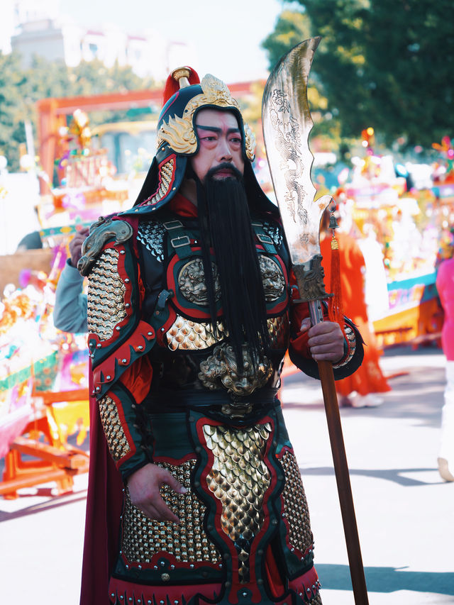 非遺龍虎宮張府王爺出巡王府馬隊