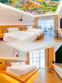 自貢方特親子遊封神住宿!麗思智能親子酒店全方位體驗