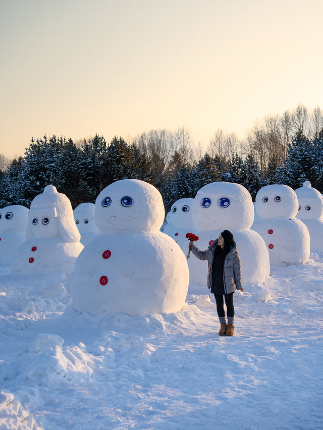 我應該這輩子都無法忘記漠河的冬天了