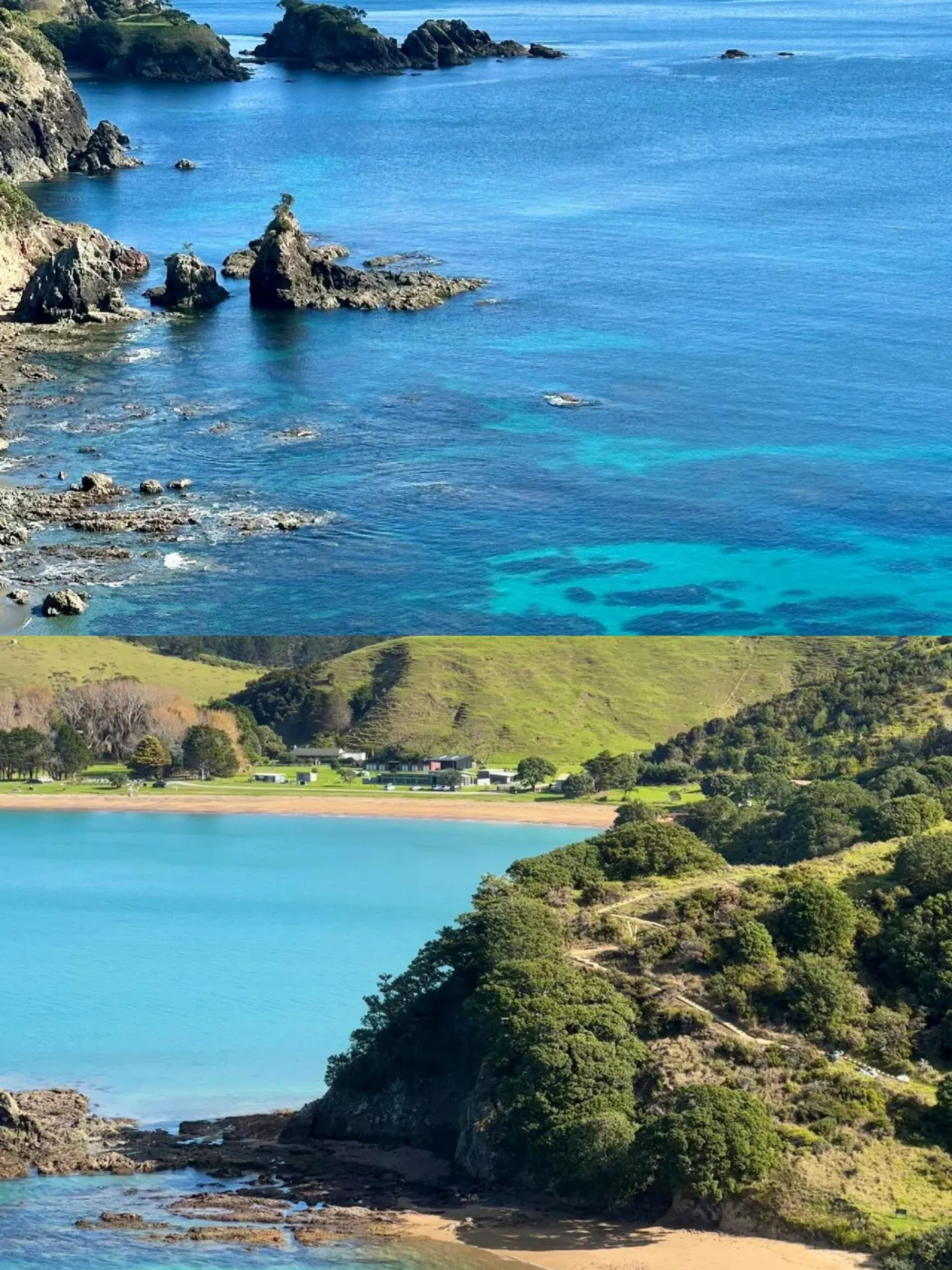 北島の海岸線は本当に美しいですね