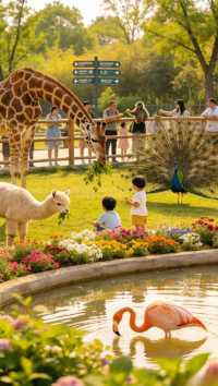 鄂州園博園玲瓏動物園五月遛娃攻略