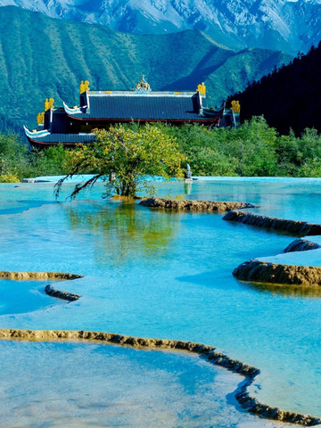 絶景！黄龍の五彩池こそが本当の「人間瑶池」だよ | Trip.com 松潘
