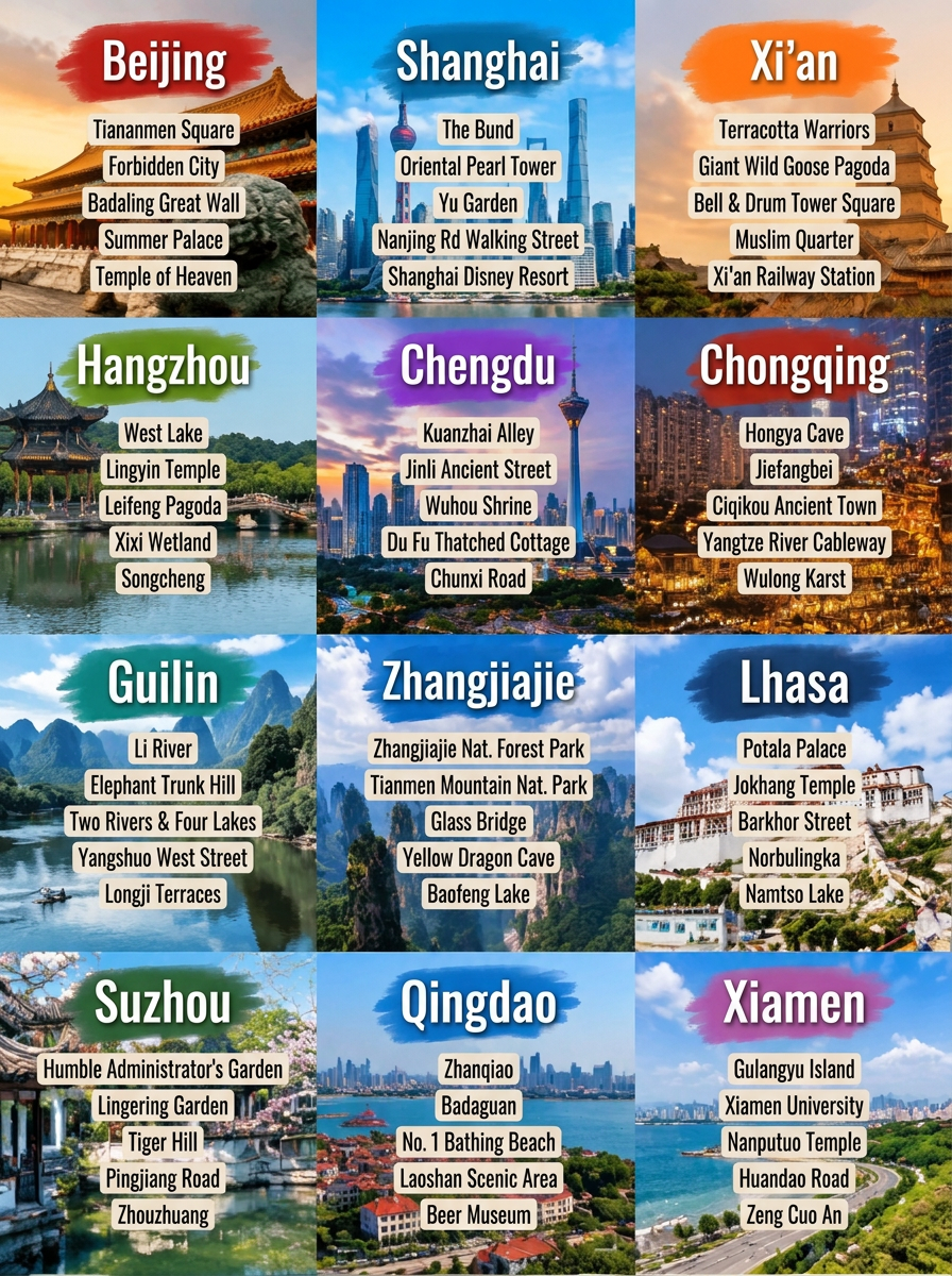 Tháng 8 và tháng 9 là thời điểm lý tưởng nhất để du lịch? 12 thành phố nổi tiếng này đều vô cùng tuyệt đẹp!