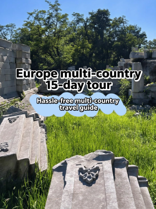 15-day European multi-country tour guide: efficient and worry-free