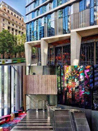 Melbourne W hotel hides in the luxury between winding alleys and soaring glass facades