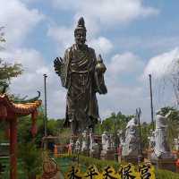 Newly renovate ji gong temple in Yong Peng.