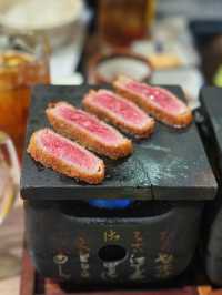 🇯🇵｜Grilled beef cutlets on hot stone