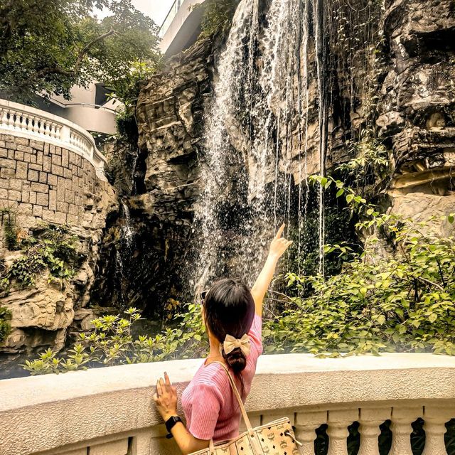 Waterfalls in the Park? Isn't it cool?