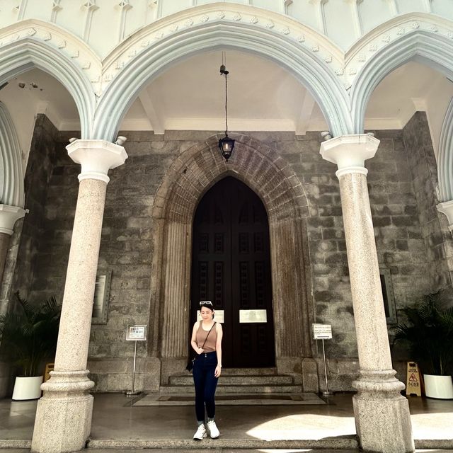 Beautiful gothic style church in Hongkong🫶🏻