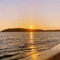 🌅 노을빛이 찬란했던 인천 마시안 해변