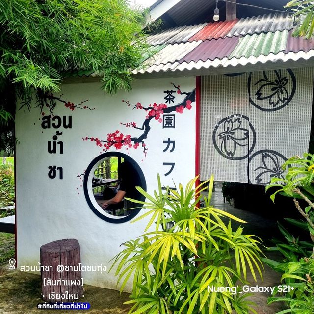 สวนน้ำชา [@ชามโตชมทุ่ง สันกำแพง] - เชียงใหม่