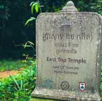My Last trip at East Top Temple in Siem Reap