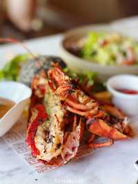 🇭🇰尖沙咀氛圍感餐廳🦞食龍蝦竹碳漢堡❤️