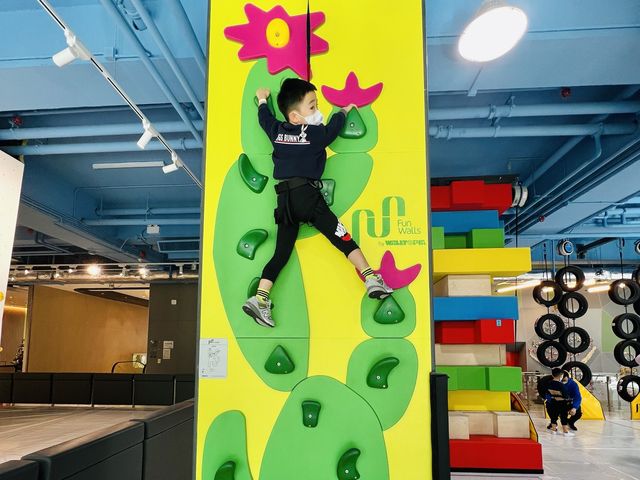 全港最新最大的攀爬樂園！家長免費入場玩足一日❤️