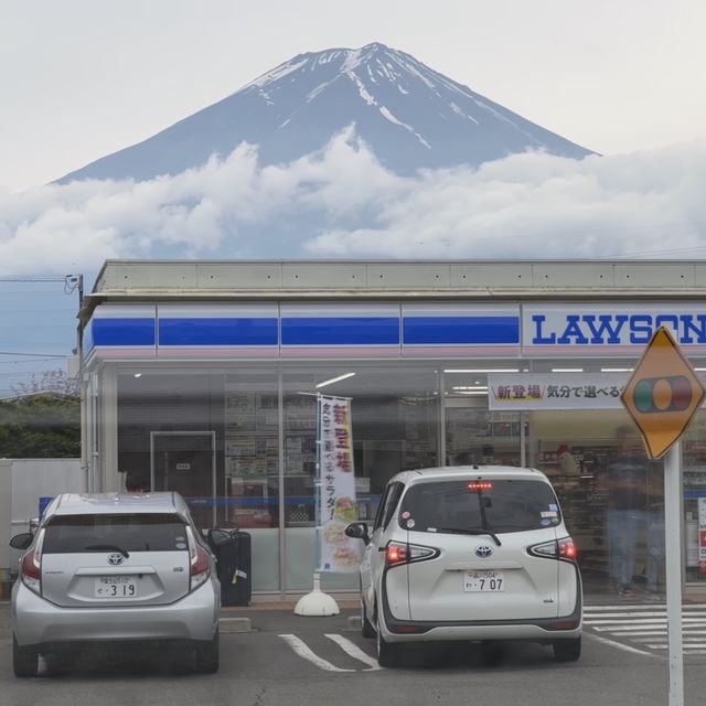 富士山嘅上午至下午🌧️🗻