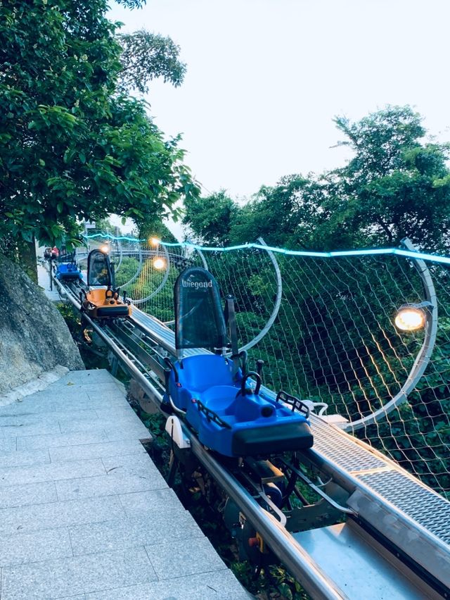 珠海｜一定不能錯過的滑道飛車 •景山公園🎢