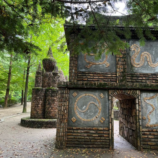 한국의 앙코르와트 대전 상소동 산림욕장