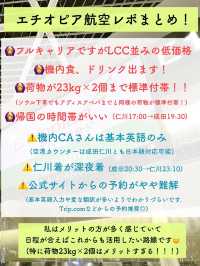 【搭乗レポ】成田ー仁川 エチオピア航空搭乗レポ✈️