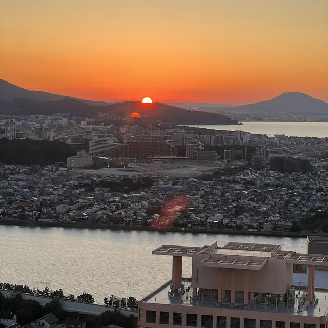 登上九州第一高塔｜Fukuoka Tower福岡塔，百萬夕陽市區景色盡收眼底
