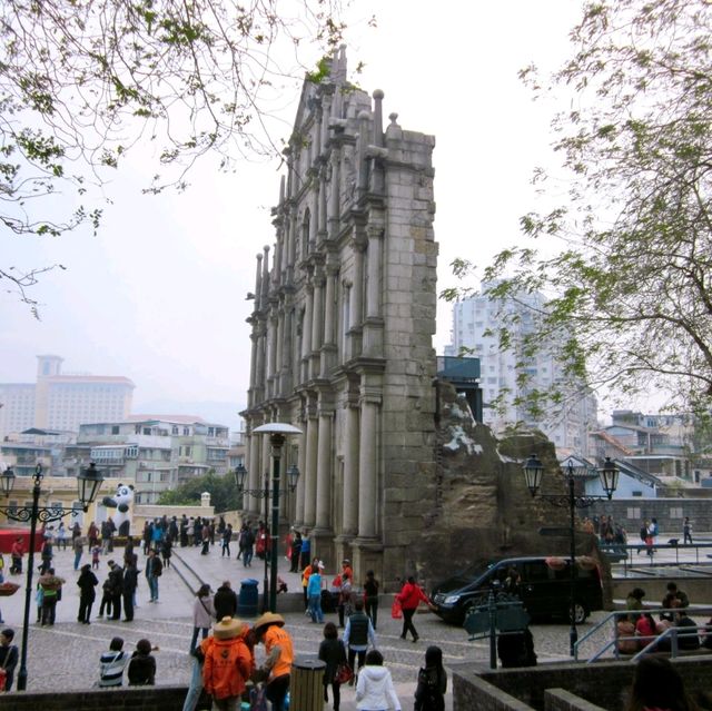 Ruins of St Paul's in Macau 