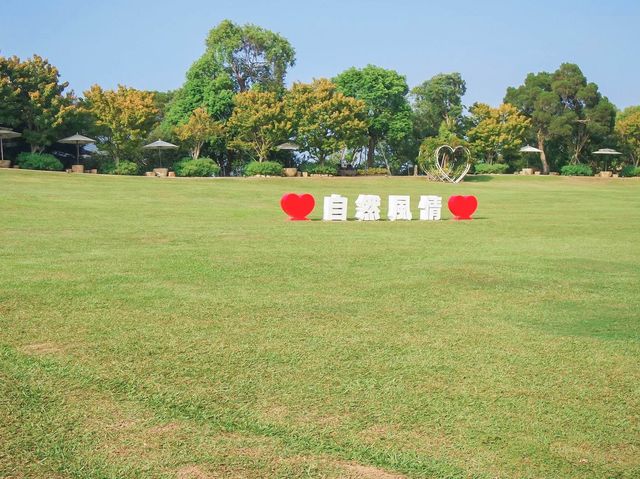 苗栗擁有寬敞的大草坪,還可以親子一同踢球的景觀民宿,還可以選擇入住露營車