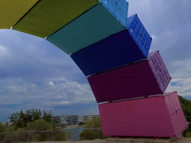 珀斯景點 🌈 Rainbow Sea Container 👣 Fremantle街頭藝術品 🫧 打卡必到的彩虹貨櫃