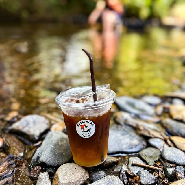 Mosaymoka Slow Bar Coffee ริมลำธาร พังงา
