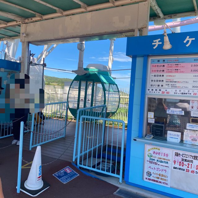 淡路島SA大観覧車！海抜135m高さ65m一周約15分