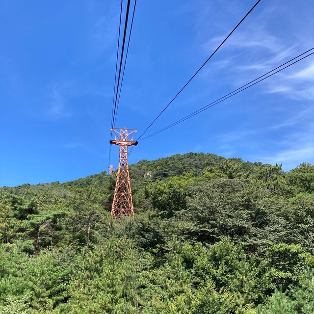 ［釜山］一小時來回快閃登山～金剛山纜車之旅
