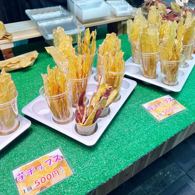 My top three snacks at Kuromon Market Osaka