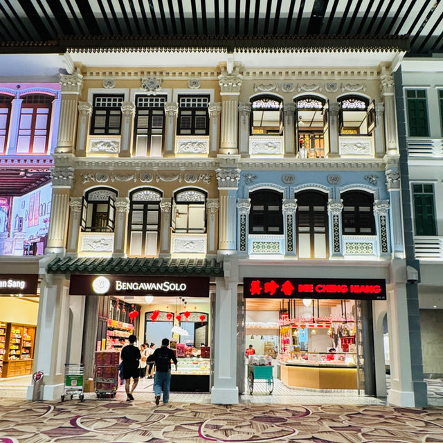 Shophouses inside Terminal 4