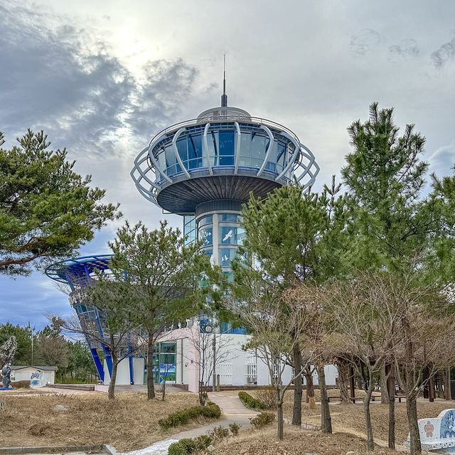 고성 여러 전망대 중 송지호 전망의 진수